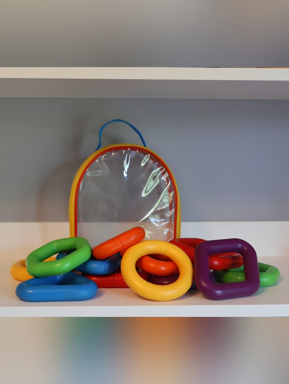 Tuppertoys Tupperware 1988 Link-a-lot Toy Set (2 Sets) - Multicolor Learning Toy